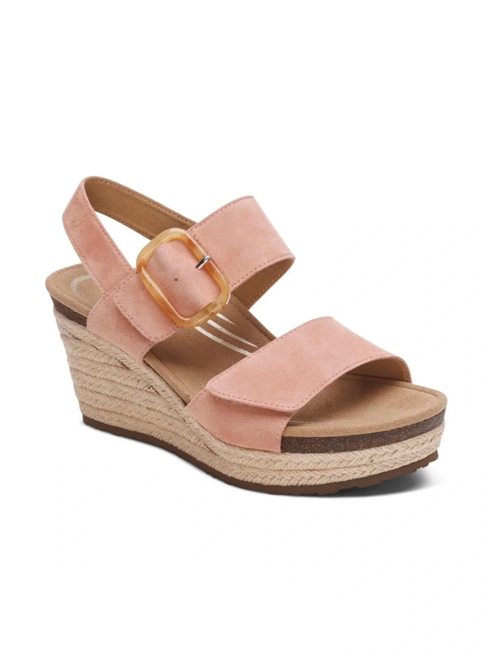 Aetrex Ashley Wedge Sandals